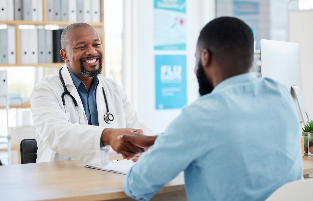 happy-doctor-patient-and-handshake-in-healthcare-for-checkup-consultation happy-doctor-patient-and-handshake-in-healthcare-for-checkup-consultation